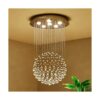 Saint Mossi Candelabro moderno K9 con gotas de lluvia de_1