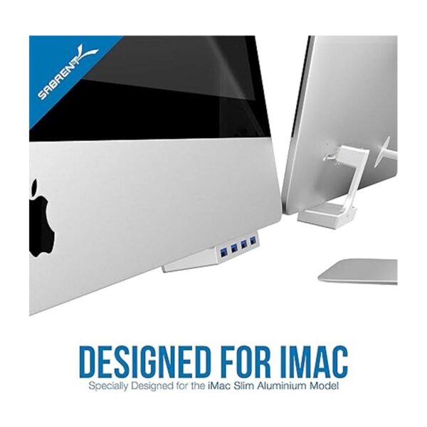 SABRENT Hub USB 3.0 de 4 puertos para iMac Slim UniBody_3