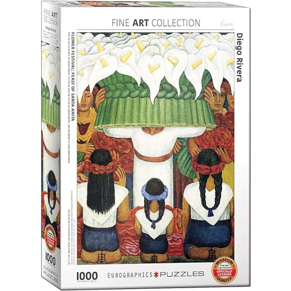 Eurographics Festival de las flores by Diego Rivera 1000