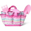 Melissa Doug Sunny Patch Pretty Petals Gardening Tote_1