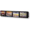 Modern Wall Mount Cd y DVD Media rack Storage metal_3