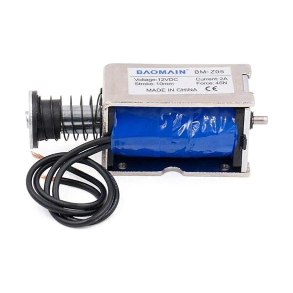 Solenoide Baomain JFZ05 DC 12 V 2 A tipo Push marco_4