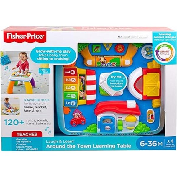 FisherPrice Ríe y Aprende alrededor de la ciudad tabla de_6