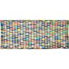 KALALOU Felpudo reciclado tamaño único multicolor_1