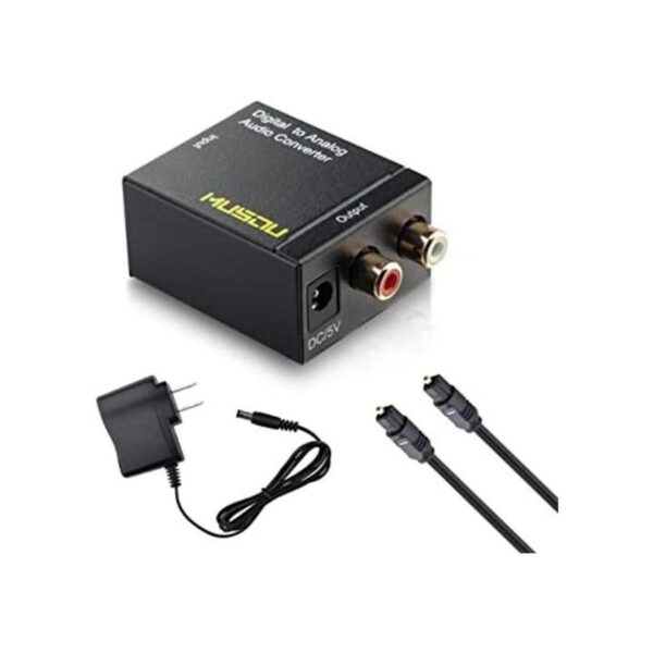Musou Adaptador convertidor de audio digital óptico_1