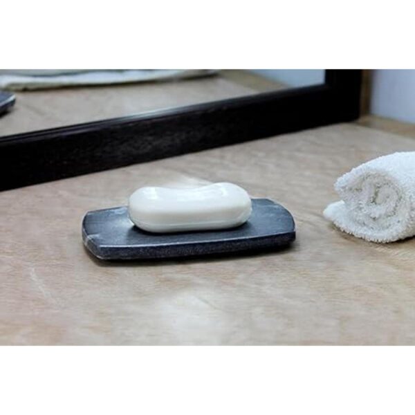 KLEO Jabonera de piedra natural o accesorios de baño para_2