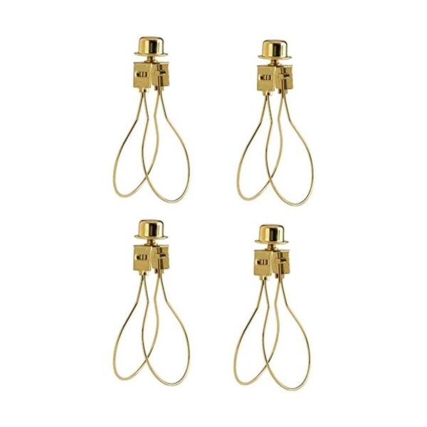 Creative Hobbies 4 Pack Lamp Shade Light Bulb Clip