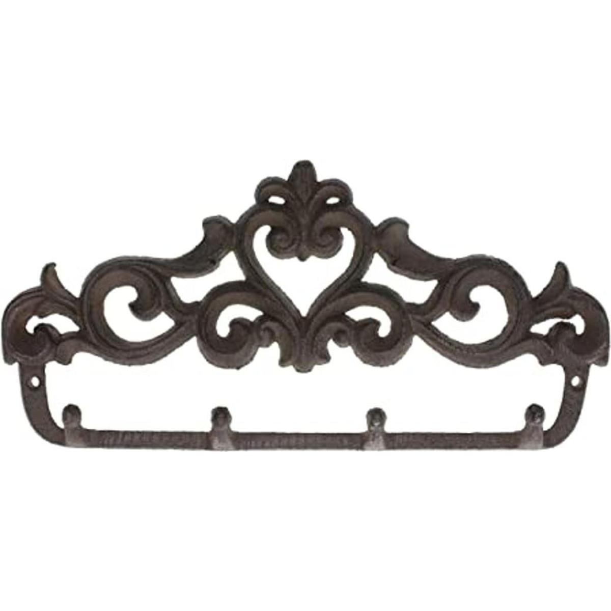 Comfify Perchero decorativo de hierro fundido para pared