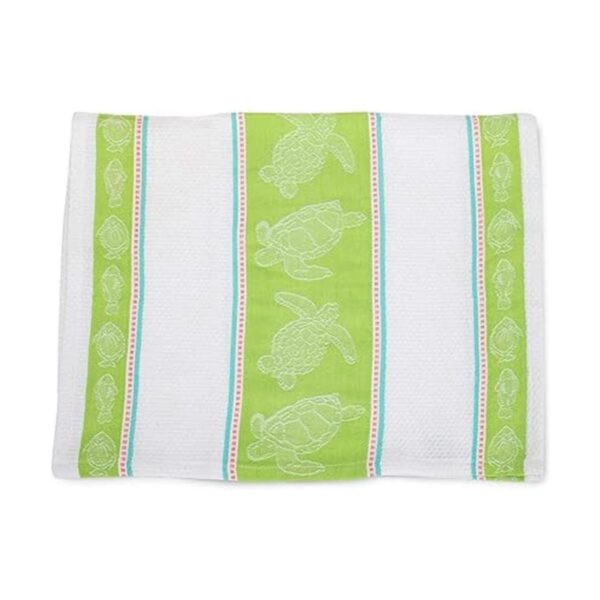 DII Design Imports Toalla de cocina jacquard de tortuga_3