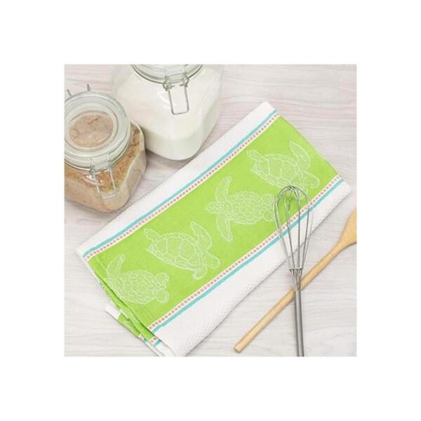 DII Design Imports Toalla de cocina jacquard de tortuga_6