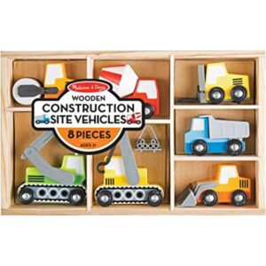 Melissa Doug de madera de construcción sitio Vehículos_1