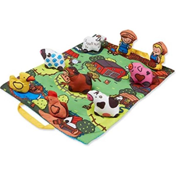 Melissa Doug Alfombra de juego para bebés y niños