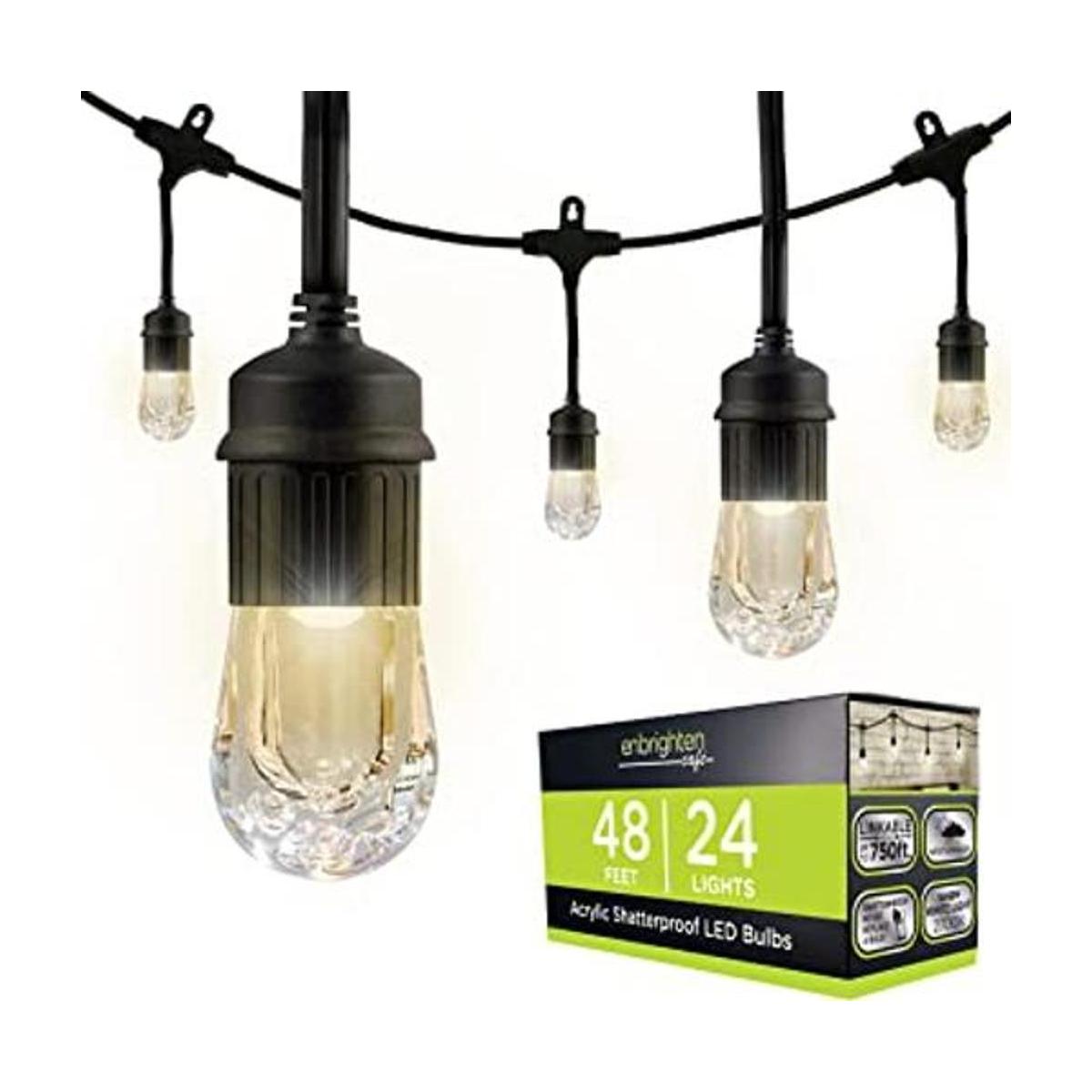 Enbrighten 31660 Cadena de luces LED clásicas para