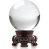 Amlong Crystal bola de cristal de 3 pulgadas 80
