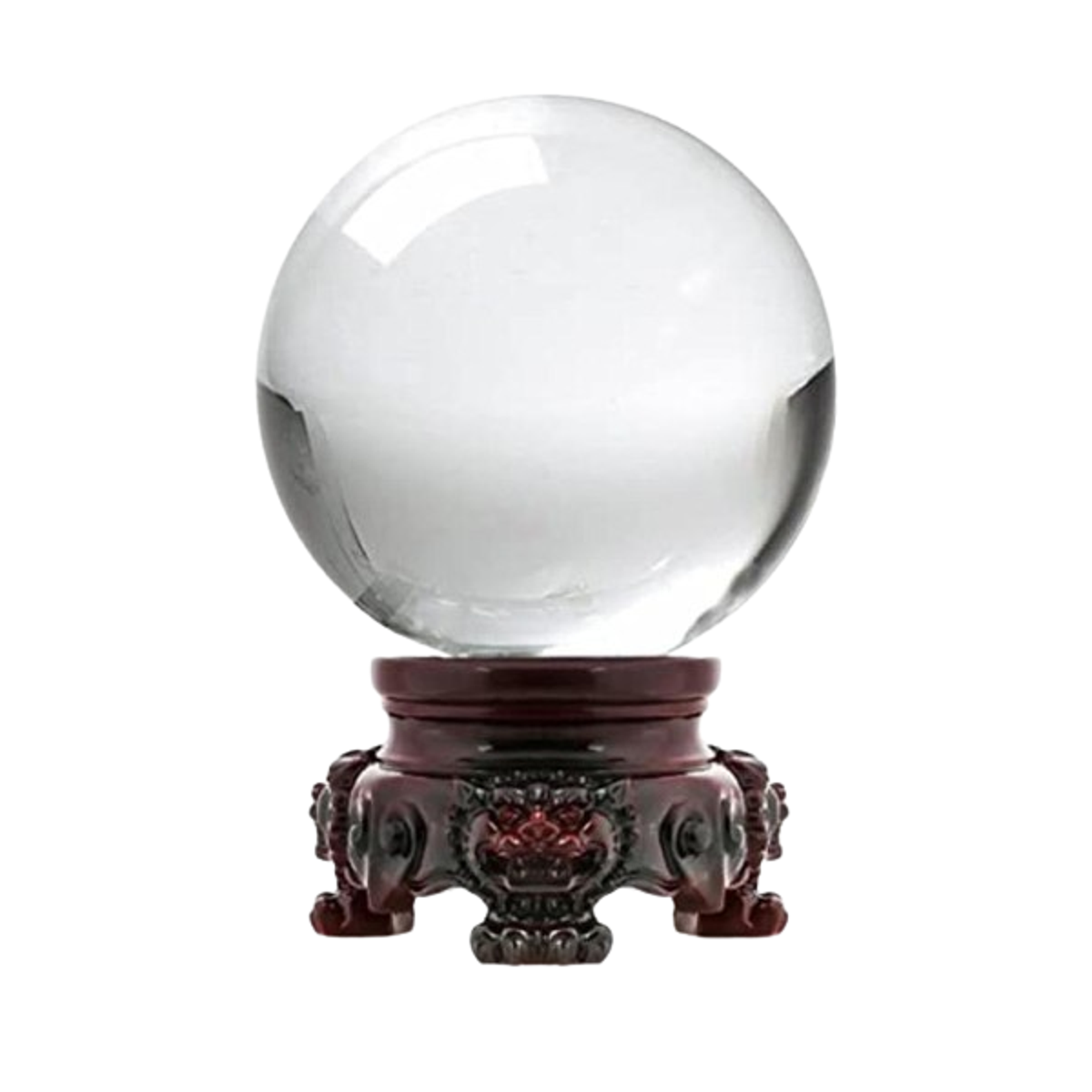 Amlong Crystal bola de cristal de 3 pulgadas 80