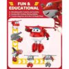 Super Wings Juguetes transformadores Jett de 5 pulgadas_2