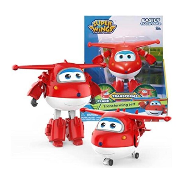 Super Wings Juguetes transformadores Jett de 5 pulgadas_1