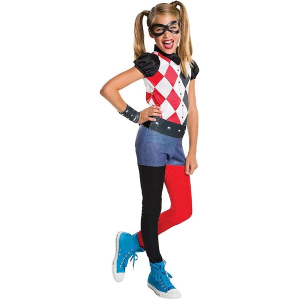 Disfraz Rubies DC Superhero de Harley Queen para niñas_1