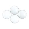 CleverDelights cabujones de cristal redondos de 1.969 in_1