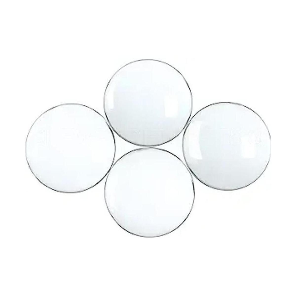 CleverDelights cabujones de cristal redondos de 1.969 in