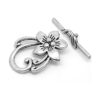JGFinds Lily Flower Toggle Juego de 10 cierres de pulsera_1