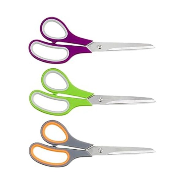 Tijeras multiusos para oficina de acero inoxidable con_3