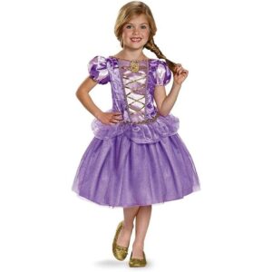 Disfraz clásico de disney princesas Enredados de_1
