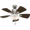 Hunter Watson Ventilador de techo para interiores con luz_1