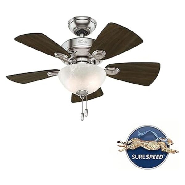 Hunter Watson Ventilador de techo para interiores con luz_2