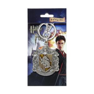 Harry Potter Hufflepuff School Crest Llavero de peltre_1