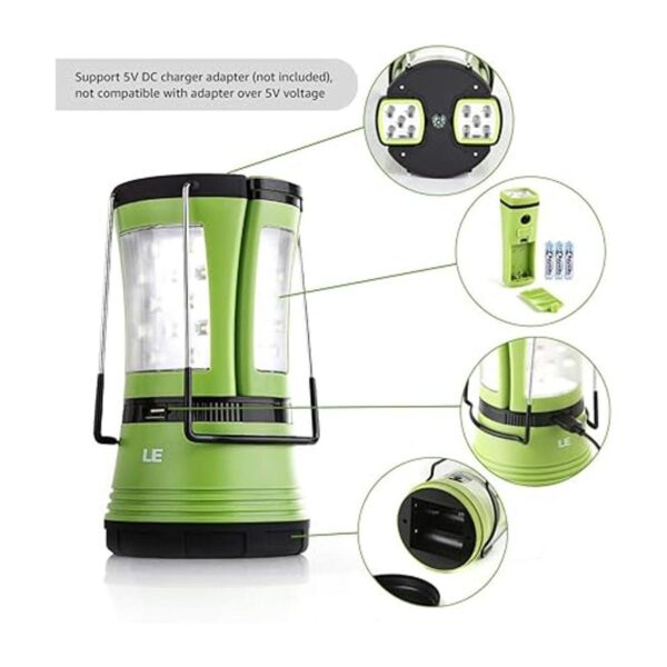 LE Linterna de camping LED recargable 600 lm linterna_3