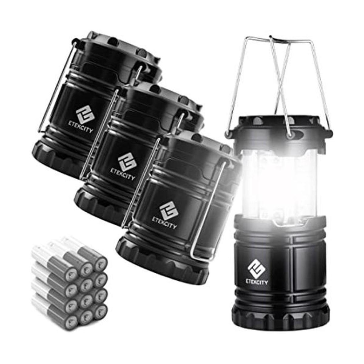 Etekcity Linterna LED de campamento para suministros de