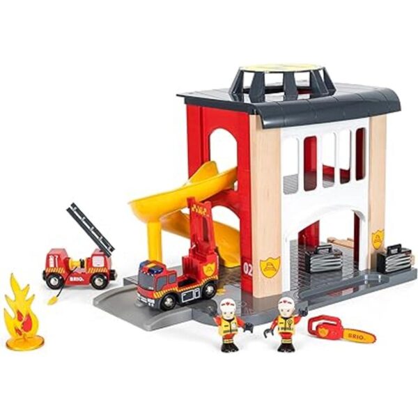 BRIO World 33833 Central Fire Station Juguete de 12_2
