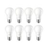 Philips LED Bombilla A19 esmerilada sin parpadeo no_1