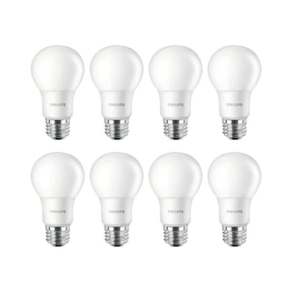 Philips LED Bombilla A19 esmerilada sin parpadeo no_1