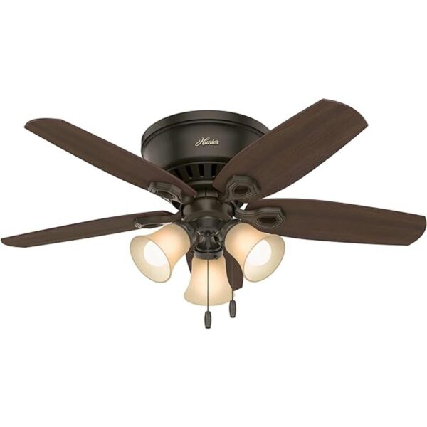 Hunter 51091 Nuevo ventilador de techo de perfil bajo con