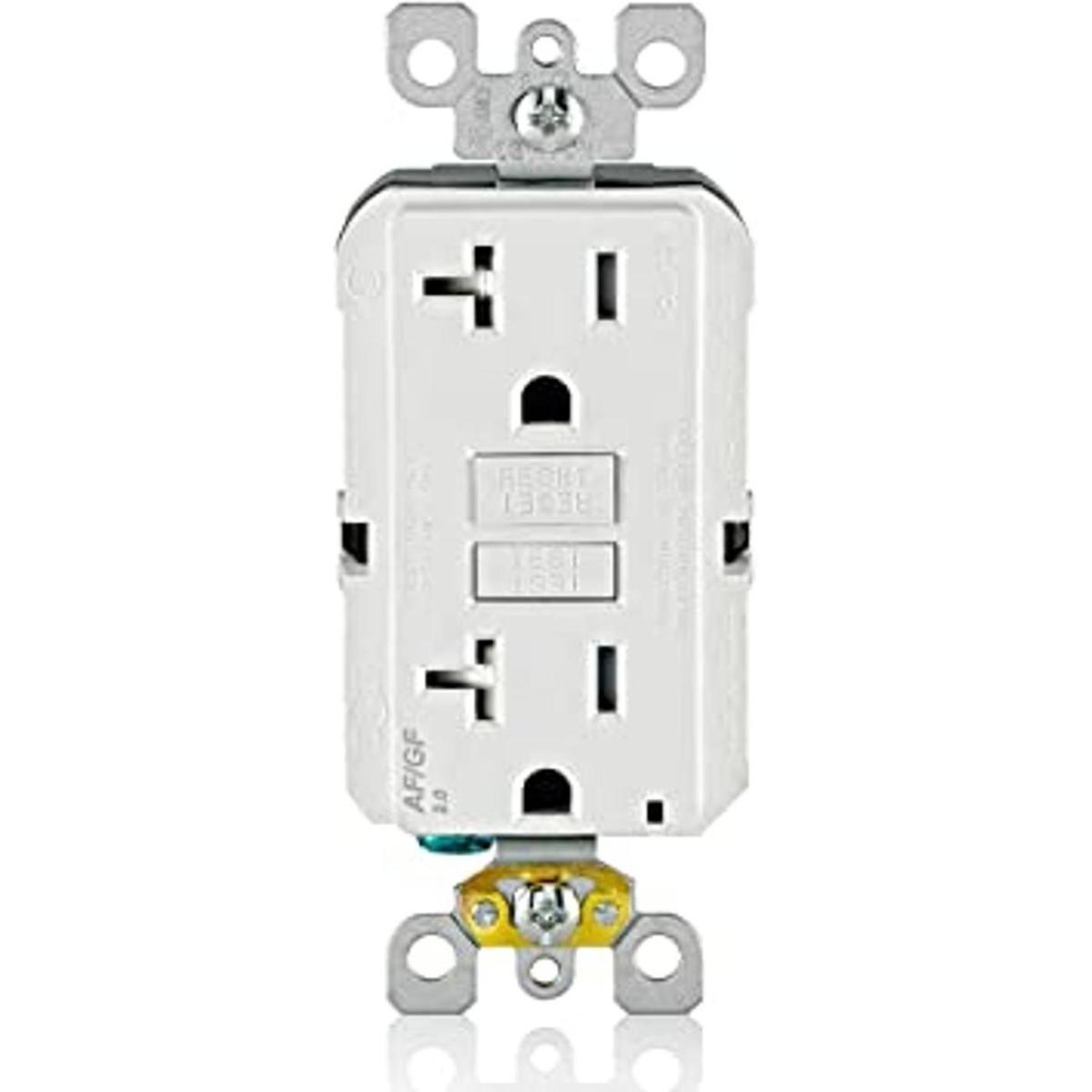 Leviton Receptáculo AFCIGFCI SmartlockPro con doble