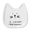 Pavilion Gift Company Blobby Cat plato apoya cucharas I_1