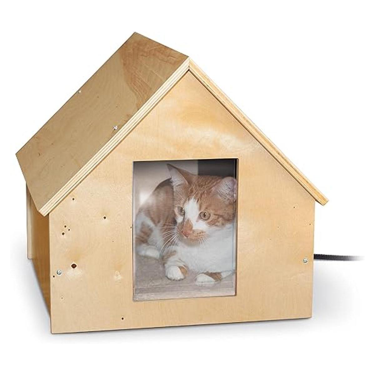 KH Pet Products Thermo Birchwood Manor Kitty Home