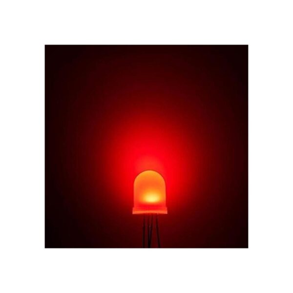 Diodo LED redondo difuso 0.394 in