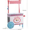 Carrito de helados por Svan construcción de madera real_2