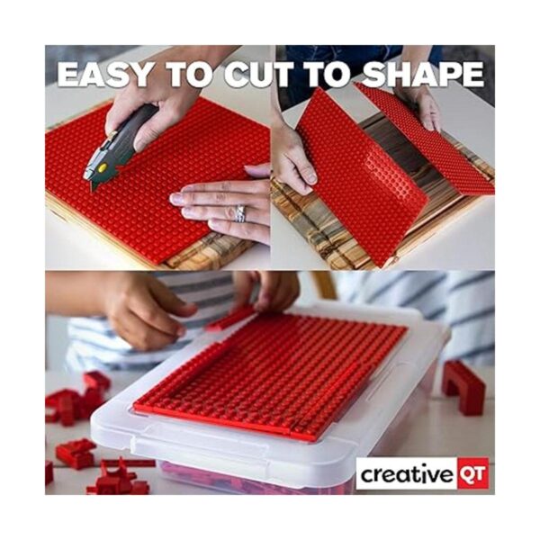 Creative QT Placas base autoadhesivas para ladrillos de_6