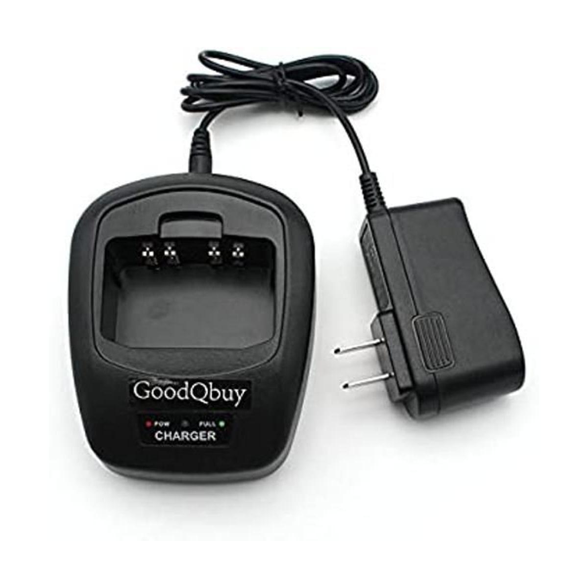 GoodQbuy Cargador rápido de batería de escritorio rápido