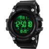 Reloj digital para hombre con esfera grande resistente al_1