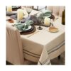 DII Colección de mesa de rayas francesas 100 algodón_6