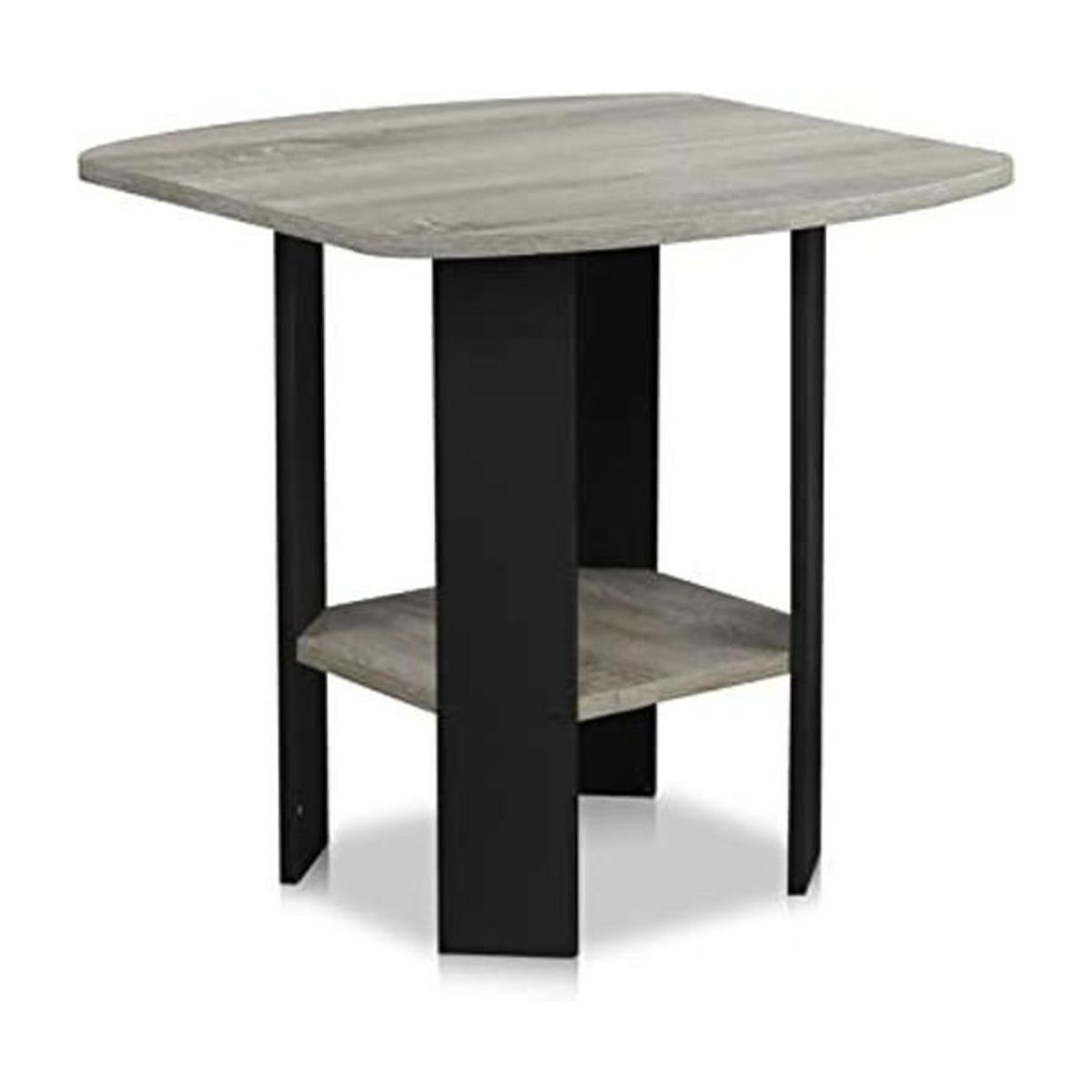 FURINNO Mesita auxiliar de diseño sencillo