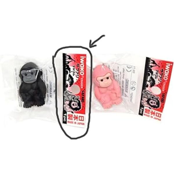 Iwako gomas de borrar animal Assorted Collection Pack_4