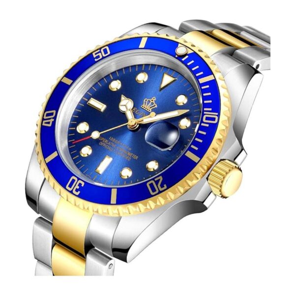 Mens Luxury Watches Rotatable Bezel Sapphire Glass_2