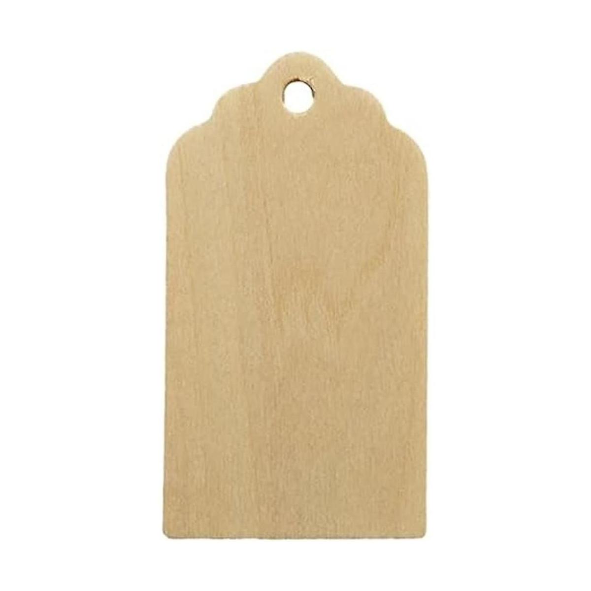 Etiquetas para Regalo de Madera 3 inch Tall 1 58 inch