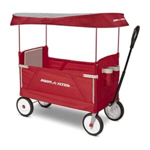 Carro 3 en 1 EZ Fold Radio Flyer Canopy Rojo_1